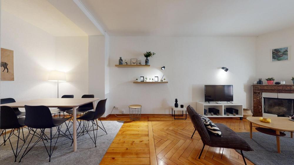 Apartment Very In Les Paquis Close To The Famous Jet D'eau Genf